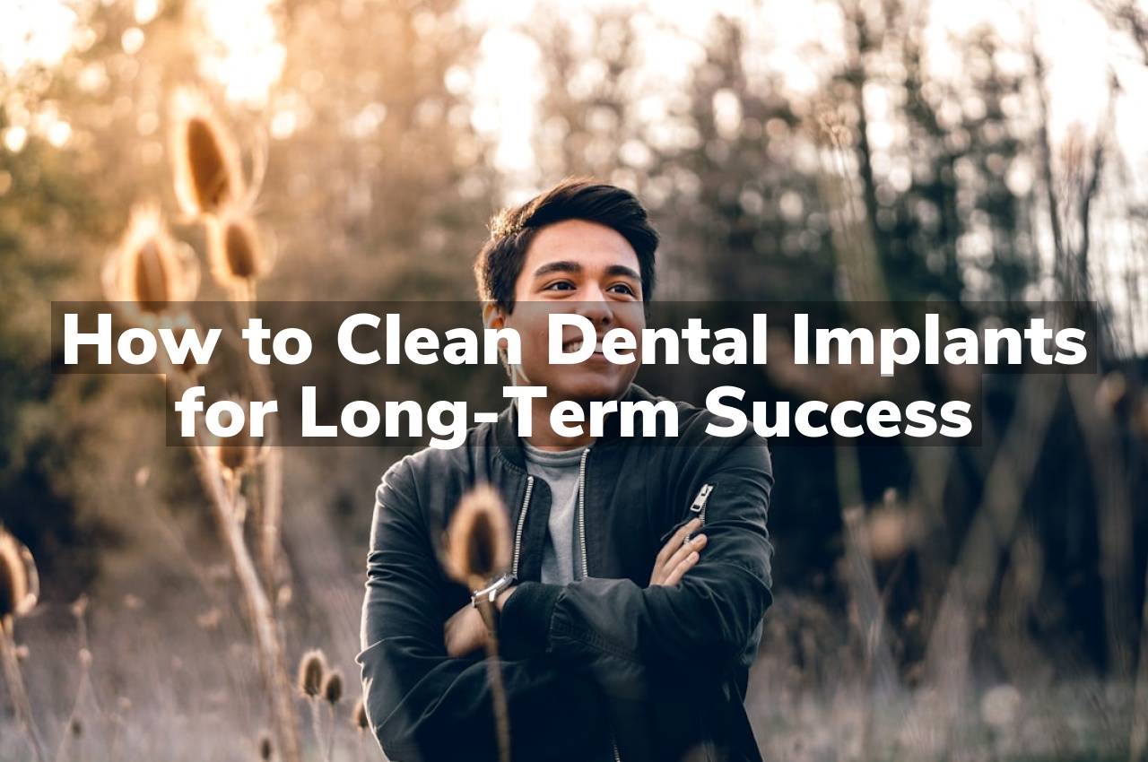 How to Clean Dental Implants for Long-Term Success